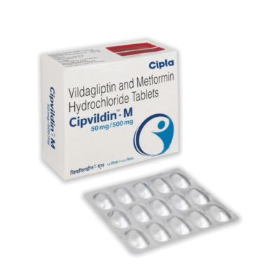 CIPVILDIN-M TABS 50500