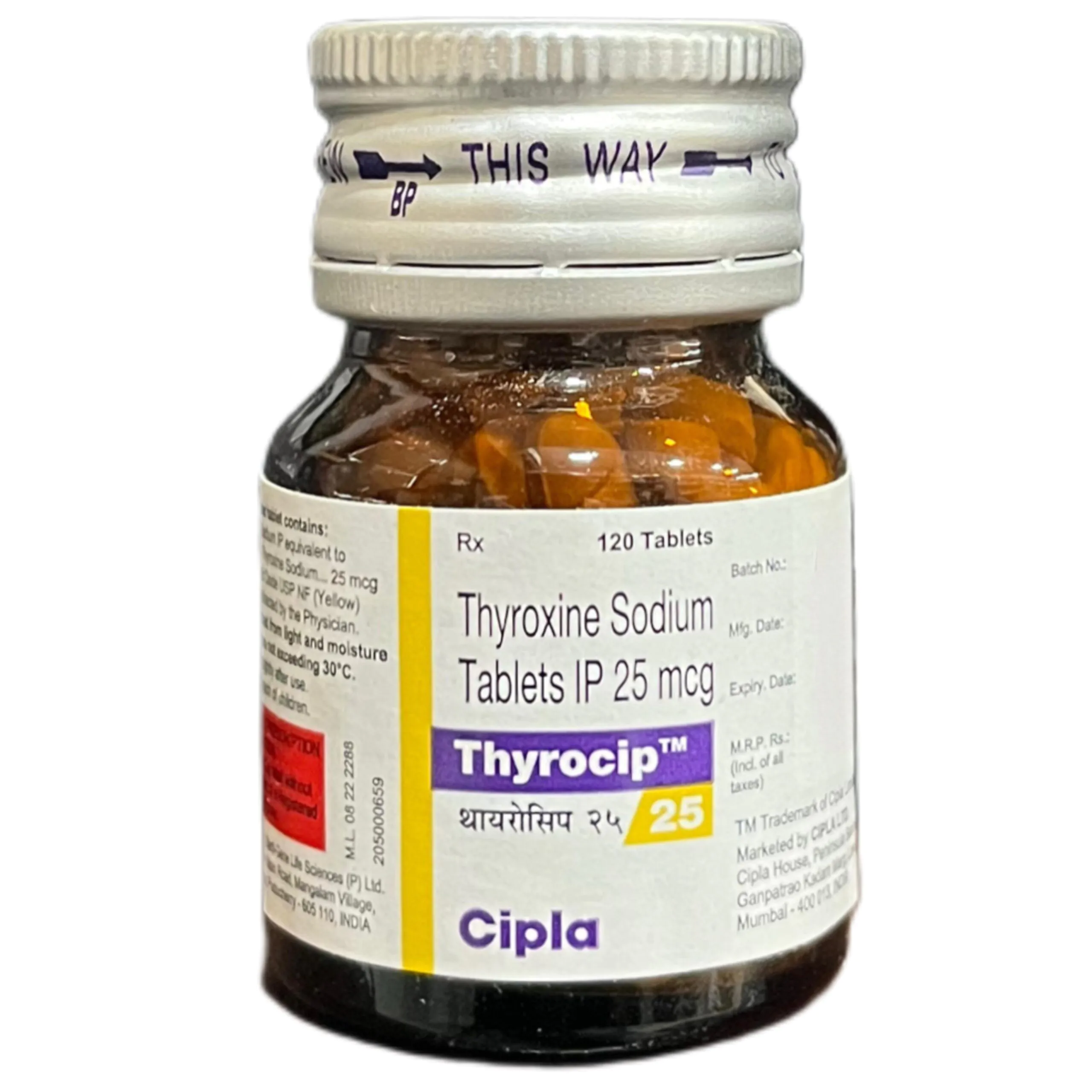 Thyrocip 25 Tablet