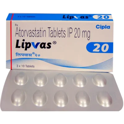 LIPVAS 20MG
