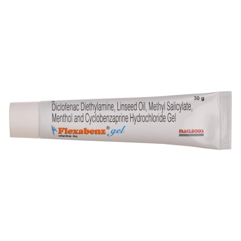 Flexabenz Gel with Diclofenac Diethylamine & Menthol
