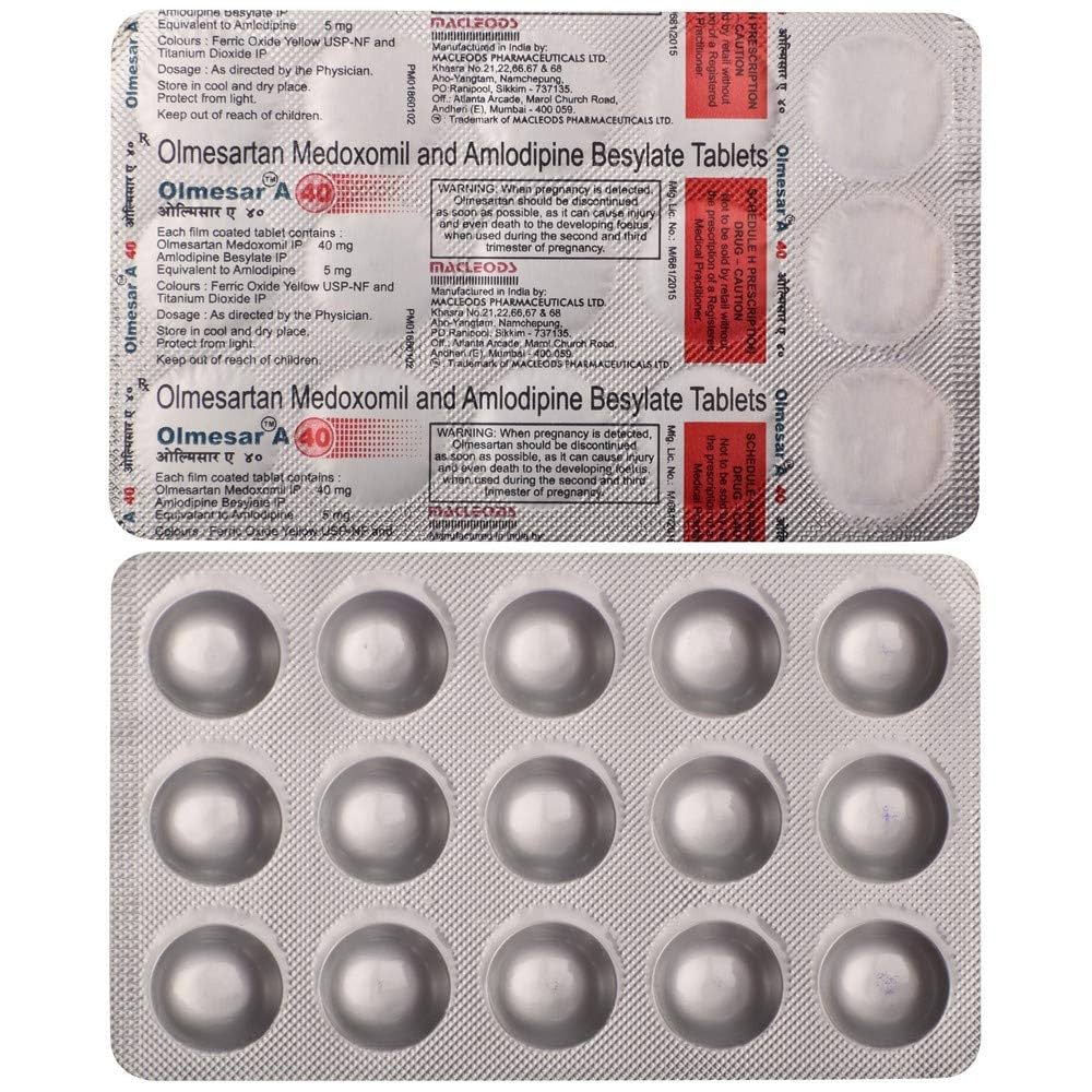 Olmesar A 40 Tablet
