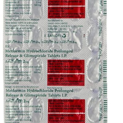 Amaryl M 2mg Tablet PR