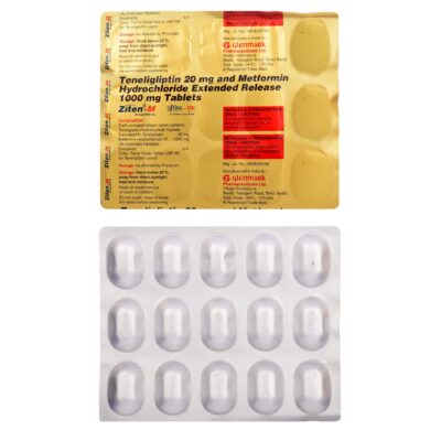 Ziten-M 1000mg/20mg Tablet ER