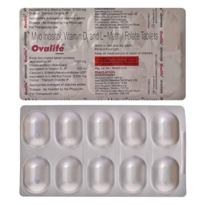 Ovalife Tablet with Myo-Inositol, Vitamin D3 & L-Methylfolate