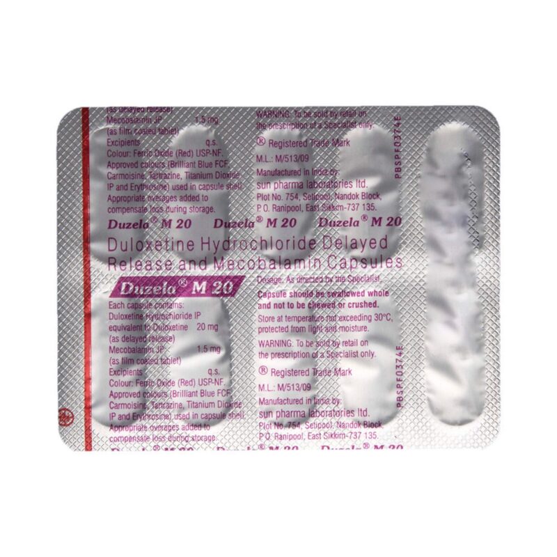 Duzela M 20 Capsule DR