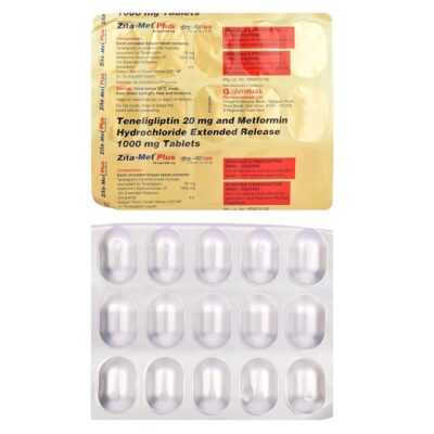 Zita-Met 1000mg/20mg Tablet ER