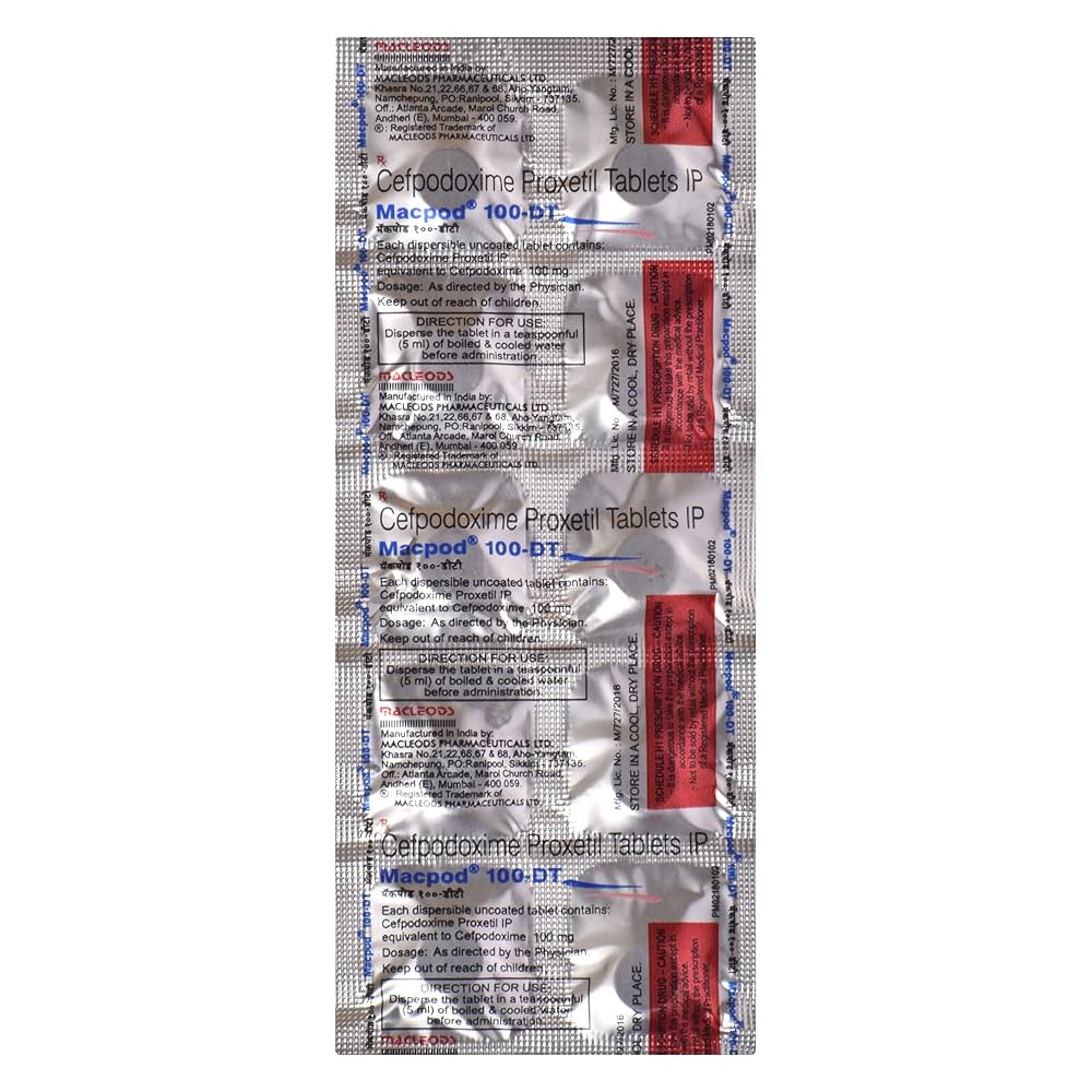 Macpod 100-DT Tablet