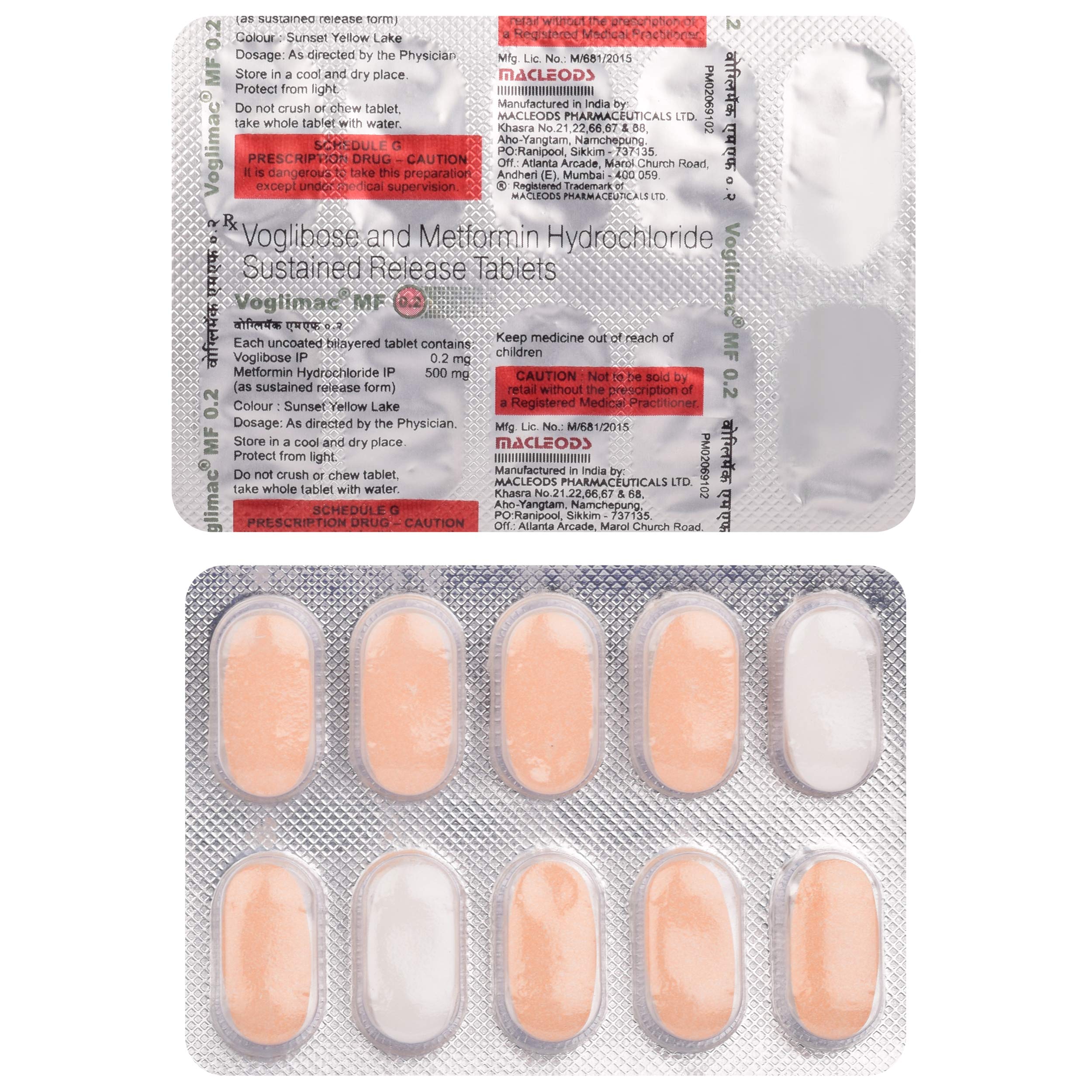Voglimac MF 0.3 Tablet SR