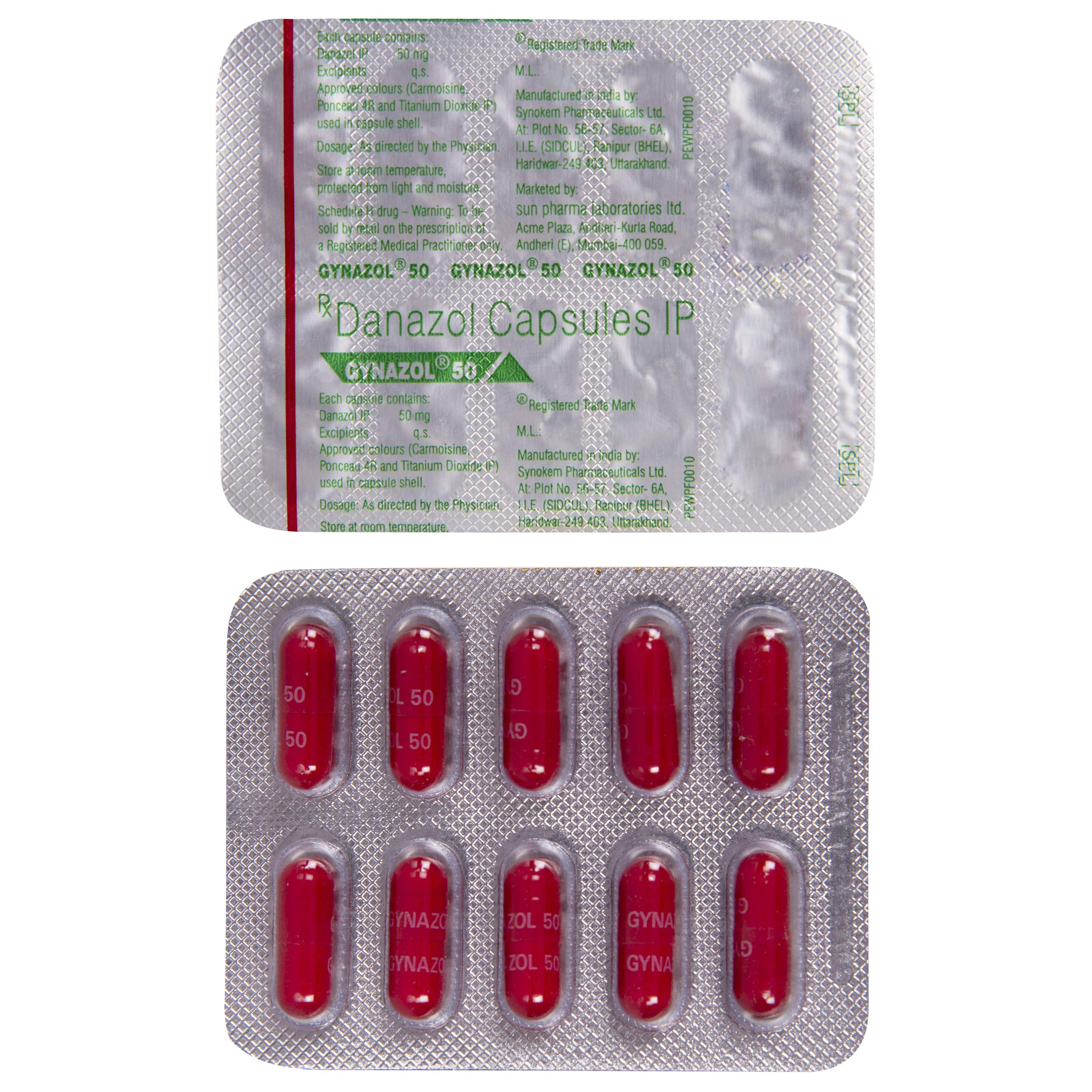 Gynazol 50mg Capsule