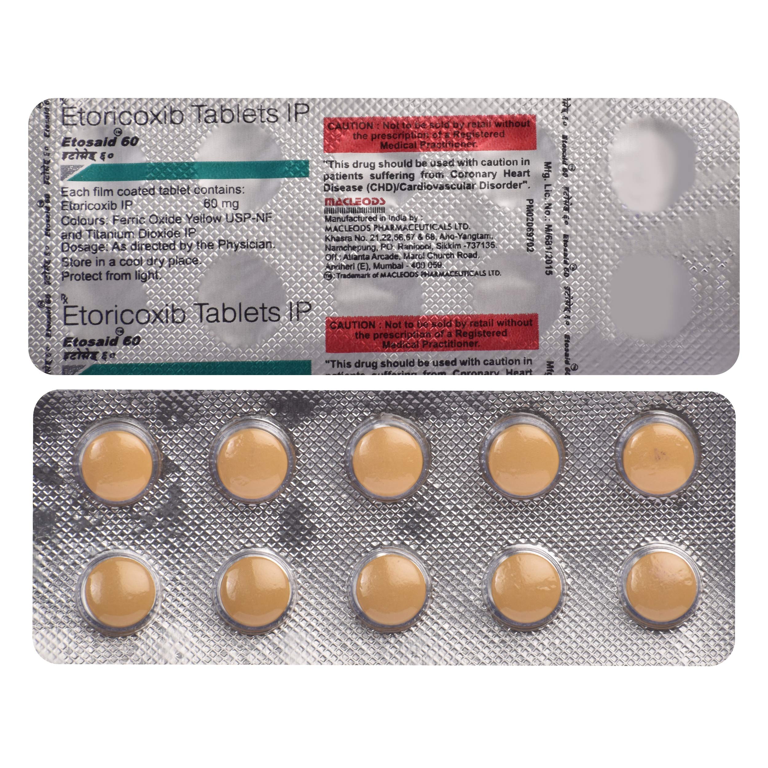Etosaid 60 Tablet