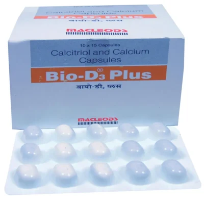 Bio-D3 Plus Calcium & Calcitriol Soft Gelatin Capsule