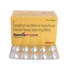 Damita M 5mg/500mg Tablet ER
