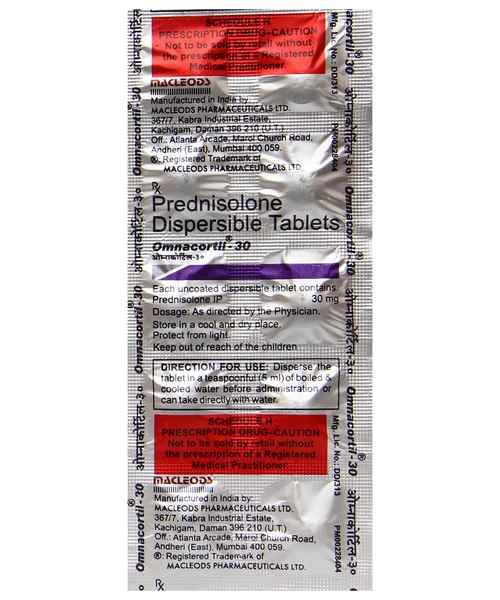 Omnacortil 30 Tablet DT