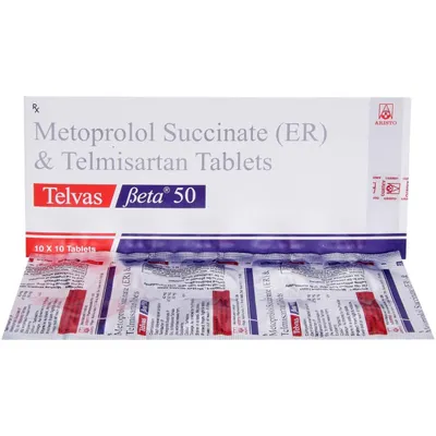 Telvas Beta 50 Tablet ER