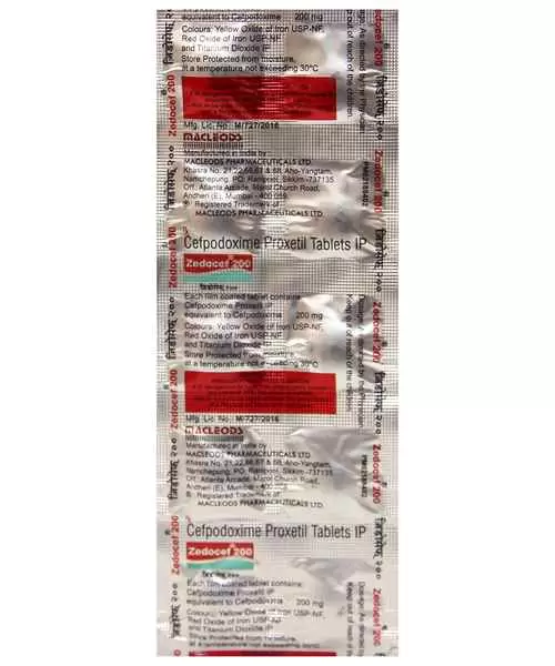 Zedocef 200 Tablet