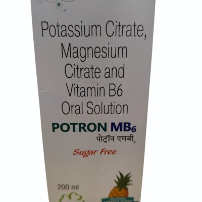Potron MB6 Oral Solution Delicious Pineapple Sugar Free