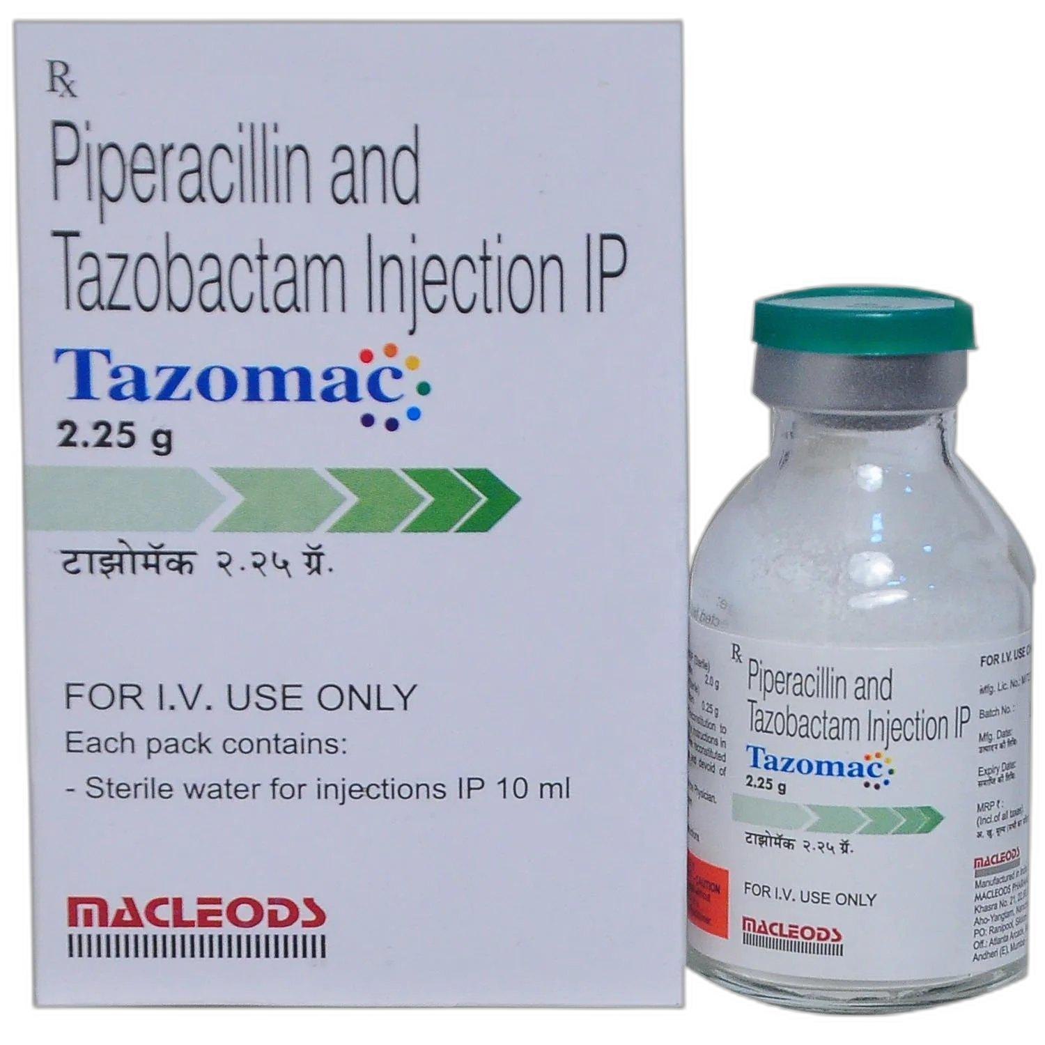 Tazomac 2000 mg/250 mg Injection