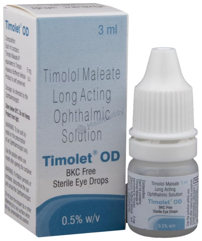 Timolet OD Eye Drops 
