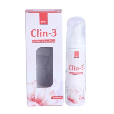 Clin-3 Anti-Acne Face Wash