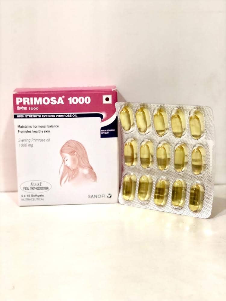 Primosa 1000 Evening Primrose Oil Softgel