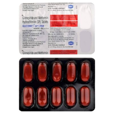 Glycomet-GP 1/850 Tablet PR