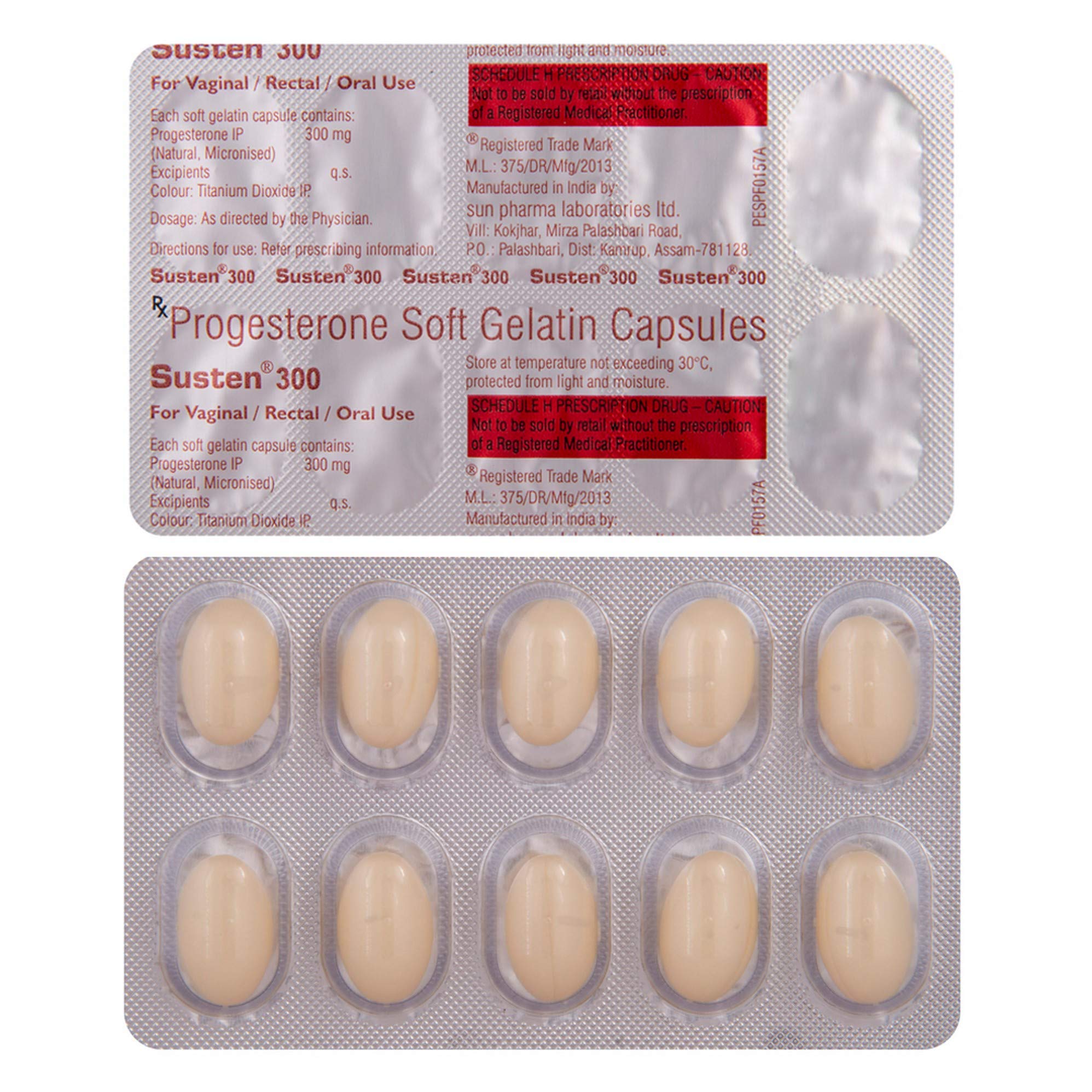 SustEN 300 Soft Gelatin Capsule