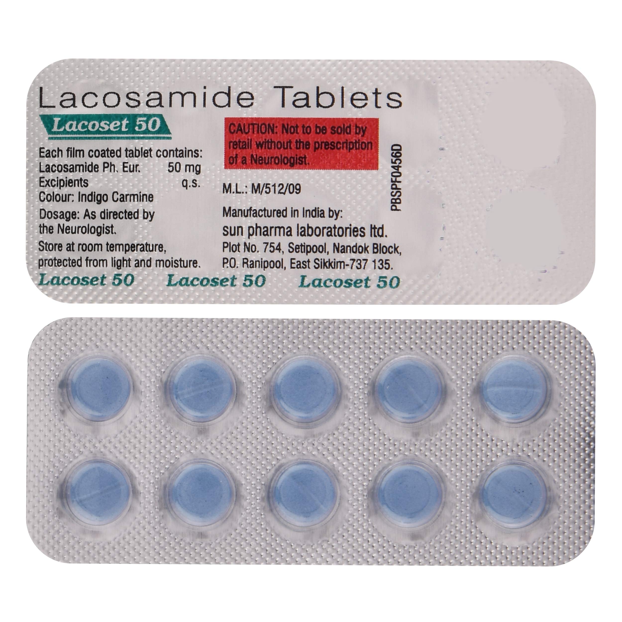 Lacoset 50 Tablet