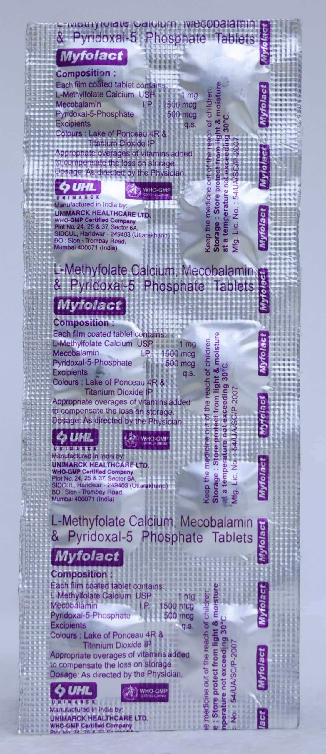 Myfolact Tablet