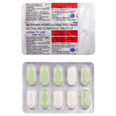 Glycomet-GP 3/850 Tablet PR