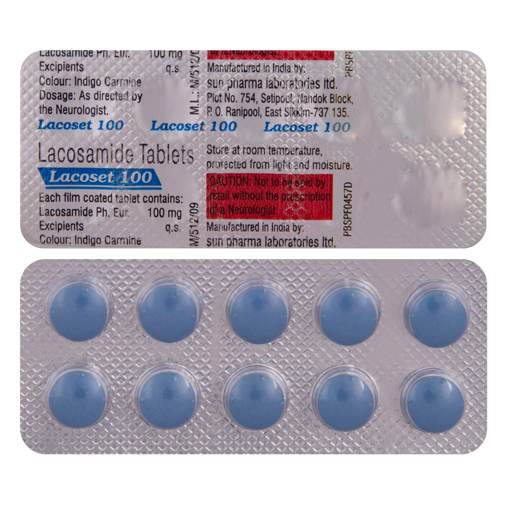 Lacoset 100 Tablet