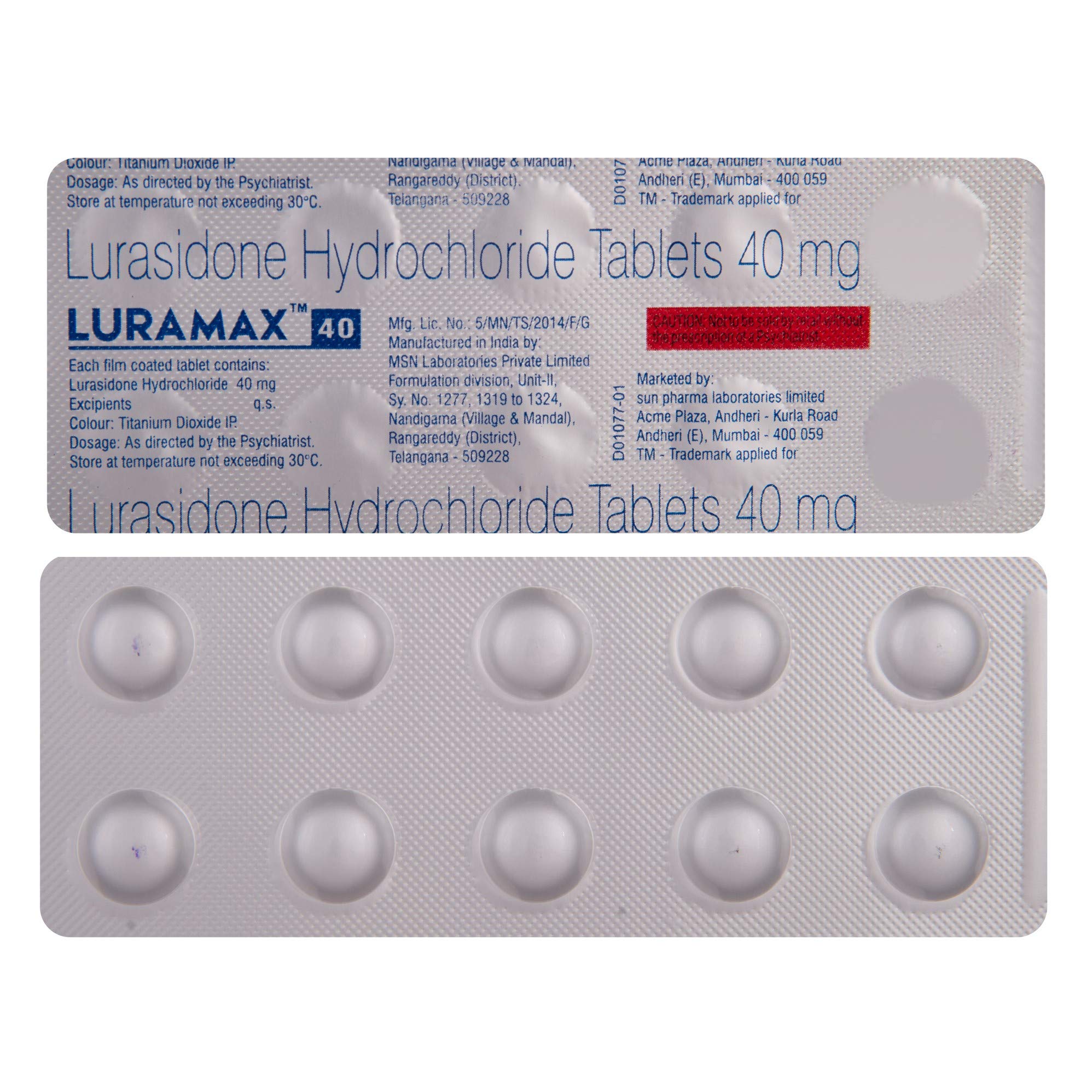 Luramax 40 Tablet