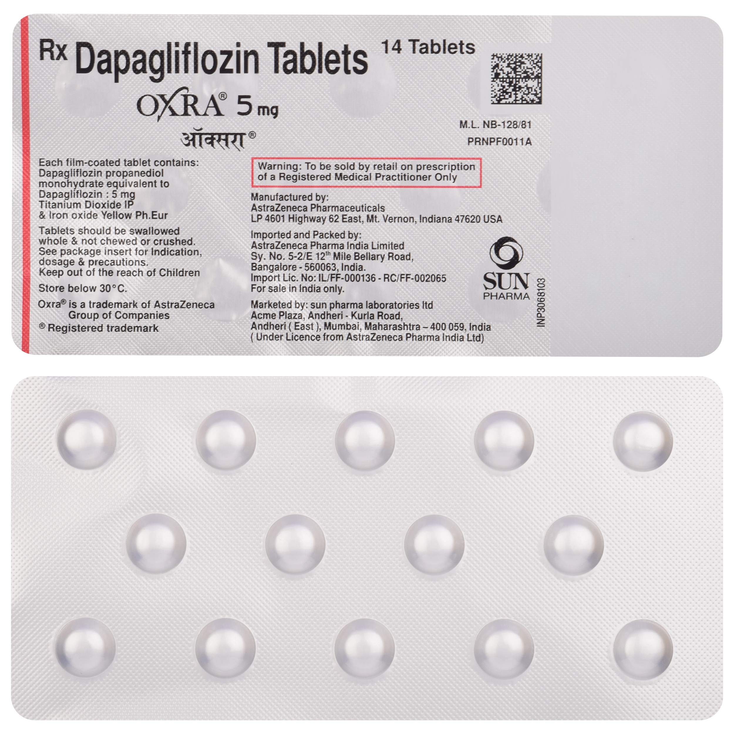 Oxra 5mg Tablet
