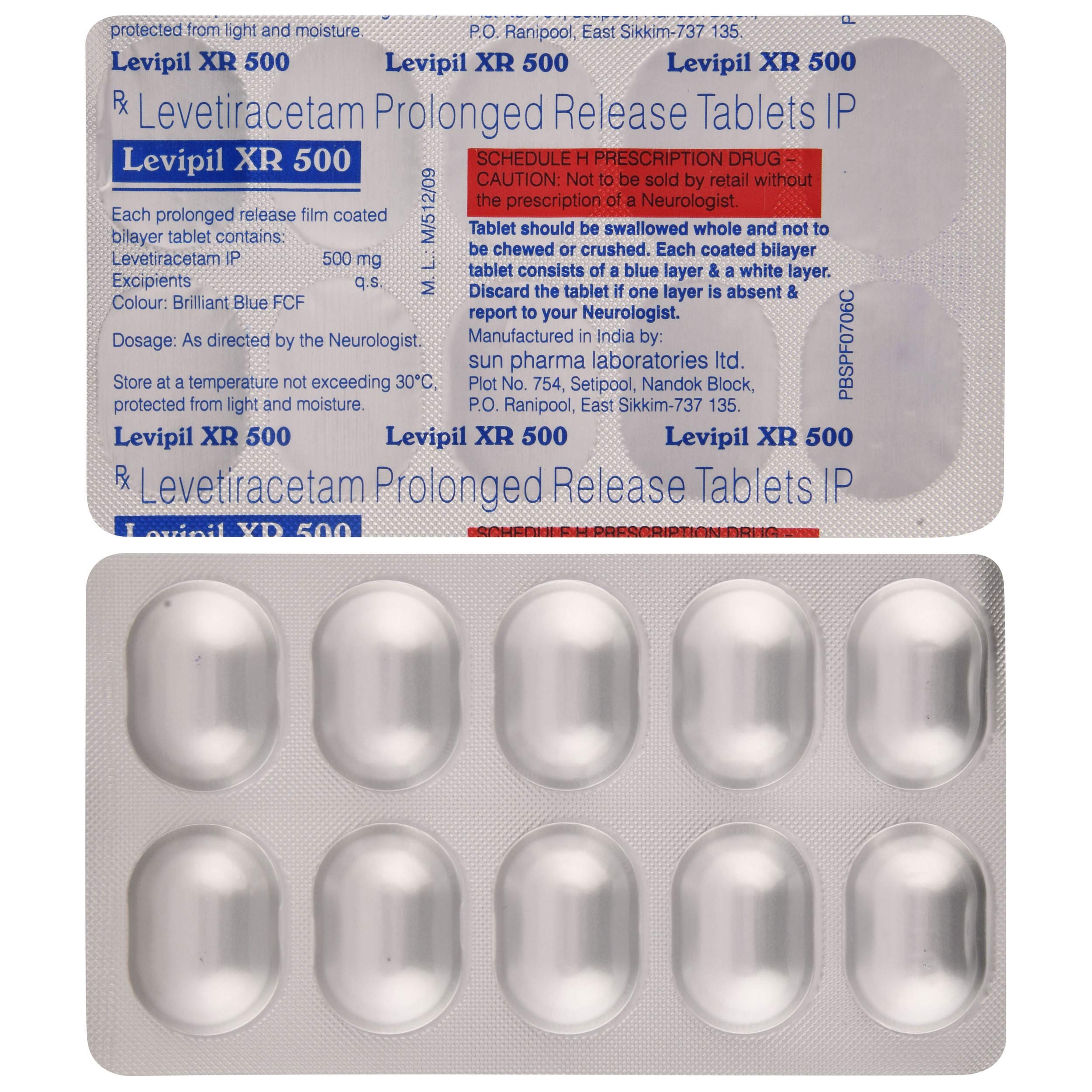 LEvipil XR 500 Tablet