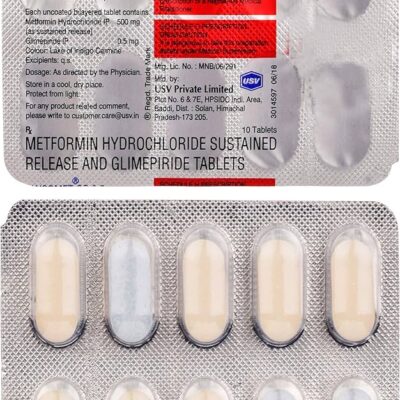 Glycomet-GP 0.5 Tablet PR