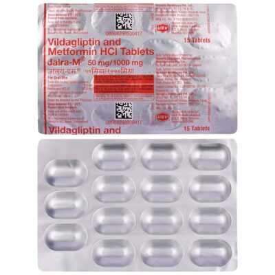 Jalra-M 50mg/1000mg Tablet