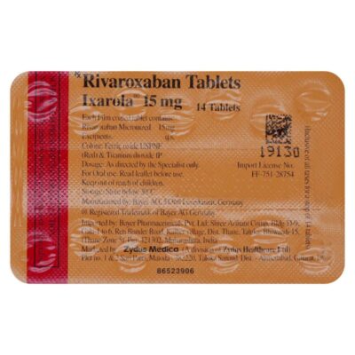 Ixarola 15mg Tablet