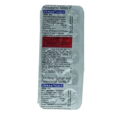 Jonac Plus 50mg/325mg Tablet