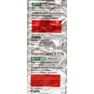 Zyrik 100 TabletZyrik 100 Tablet