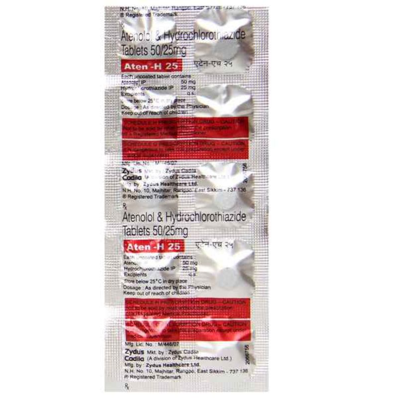 Aten-H 25 Tablet