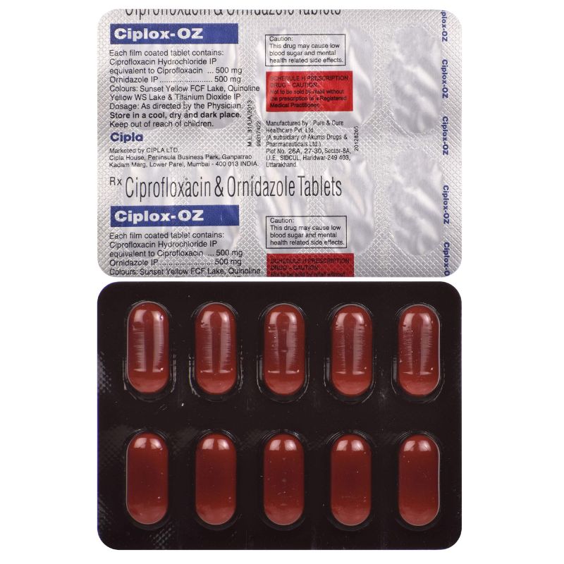 Ciplox-OZ Tablet