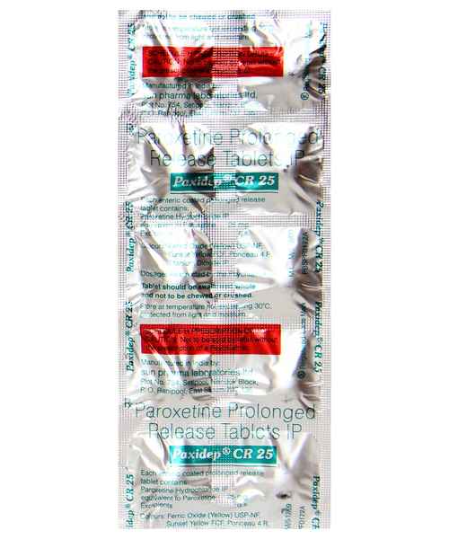 Paxidep CR 25 Tablet