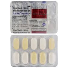 Glycomet Trio Forte 1 Tablet SR