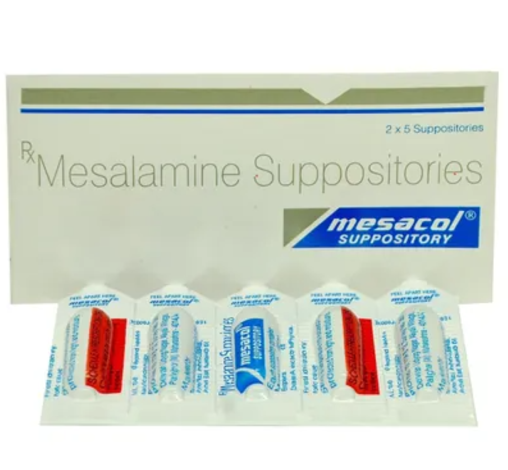 Mesacol 500mg Suppository