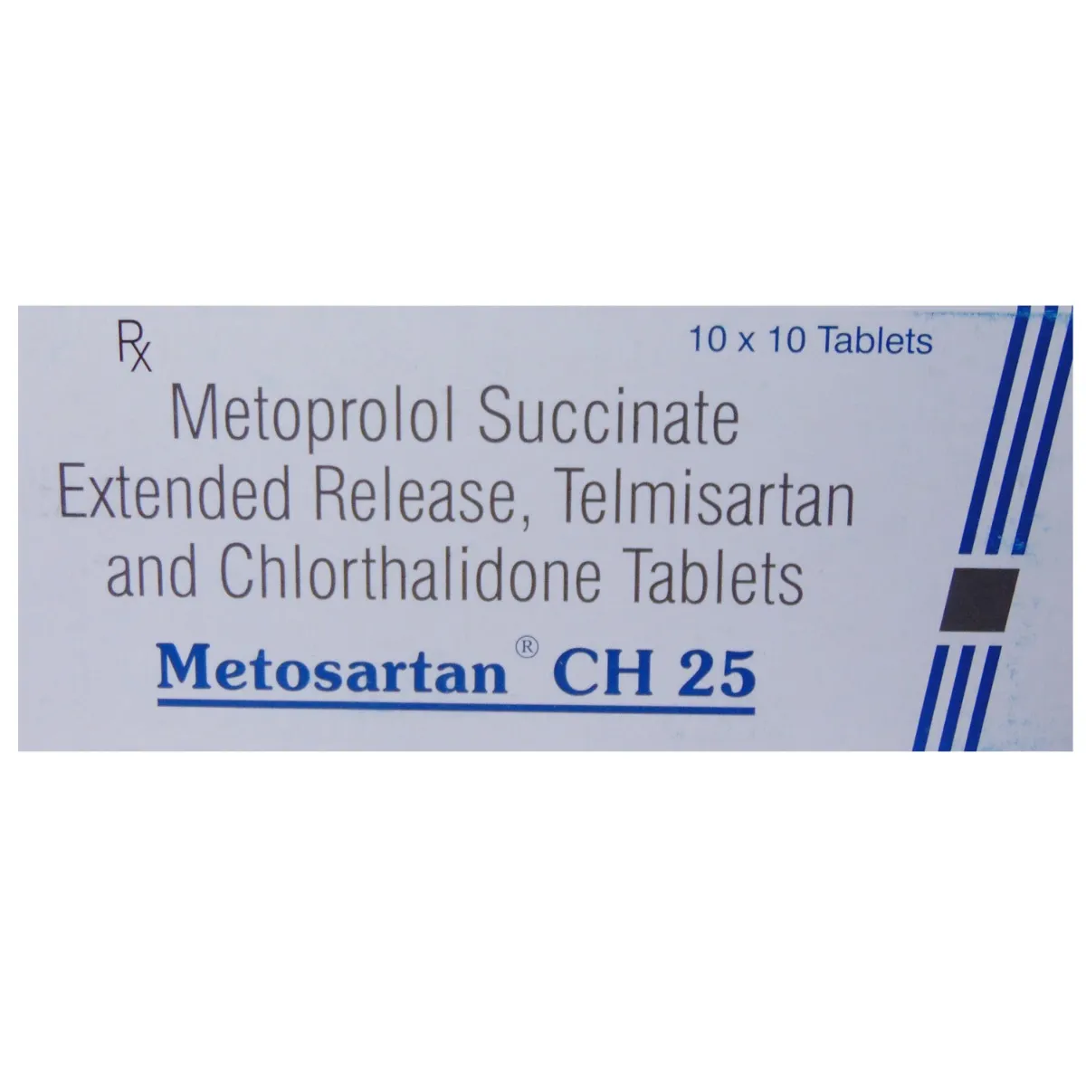 Metosartan CH 25 Tablet ER