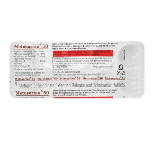 Metosartan 50 Tablet ER