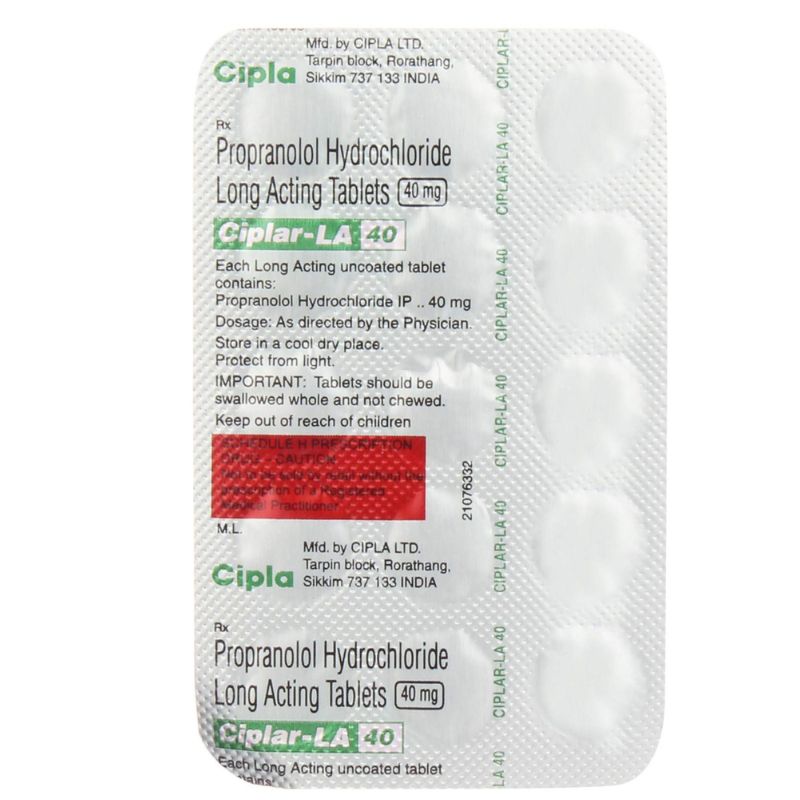 Ciplar-LA 40 Tablet