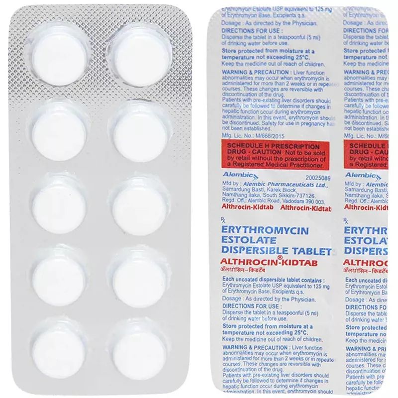 Althrocin Kid 125mg Tablet