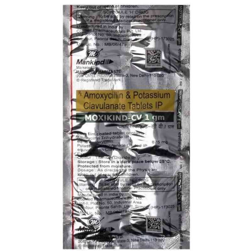 Moxikind-CV 1gm Tablet