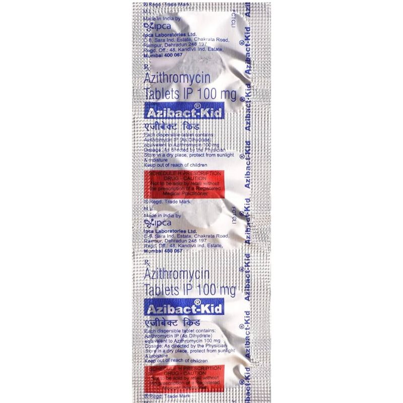 Azibact Kid 100mg Tablet DT