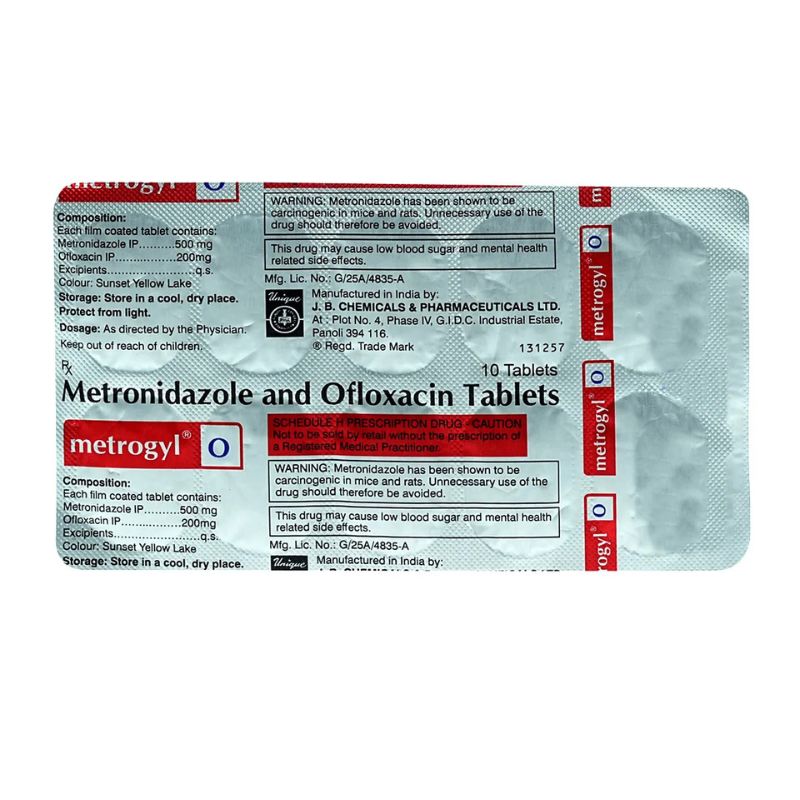 Metrogyl O Tablet